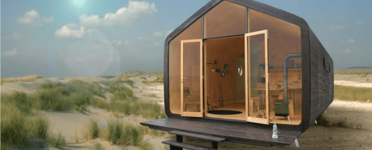 A Corrugated House!