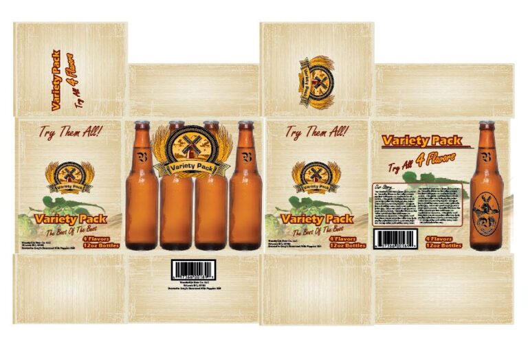 Variety Beer Pack Design Perfect for Craft Brewers